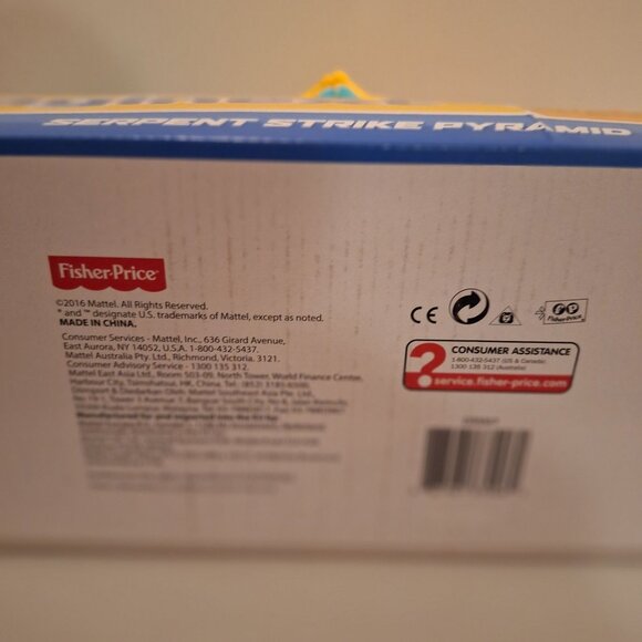 Imaginext Egyptian Serpent Strike Pyramid Playset Voice Changer Cobra - Picture 9 of 9